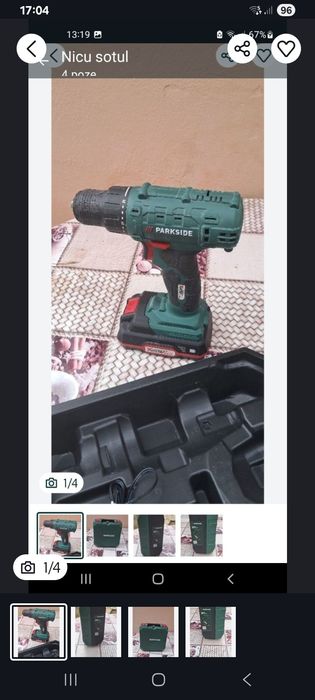 Bormasina Parkside noua