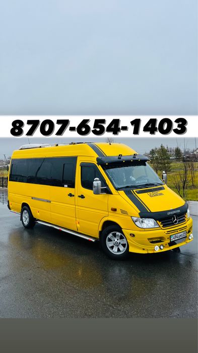 Mersedes Sprinter 18 мест VIP салон чистый , с цветомузыкой , (газель)