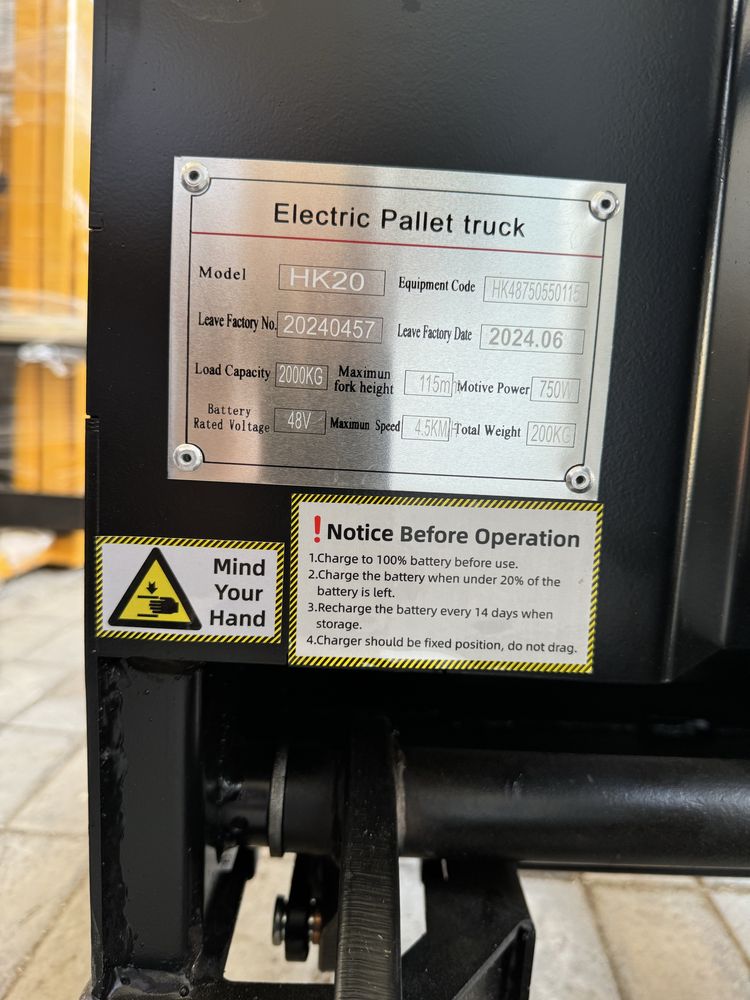 Transpalet Elektronniy Rohli SAAB 2T
