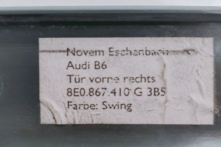 Trim usa dreapta fata 8E0867410 Audi A4 B7