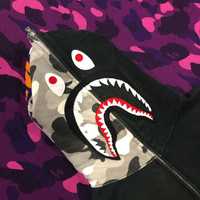 Hanorac Bape NFS Split Grey Camo