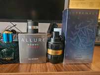 Givenchy, Versace, Channel, Armaf, De Marly