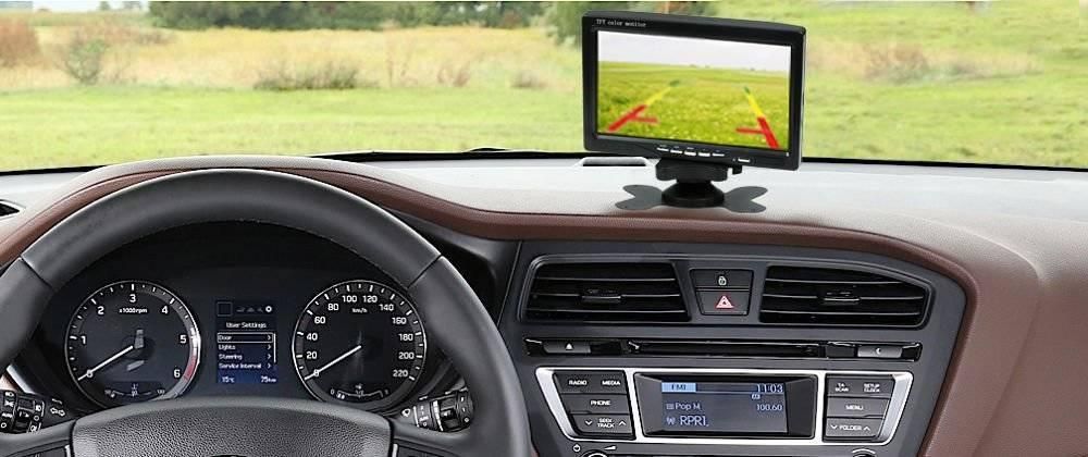панорамен монитор tft lcd 7