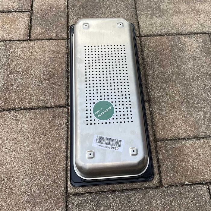 Franke Égouttoir – Suport de Uscare Vase, Plastic și Inox, Gri/Negru