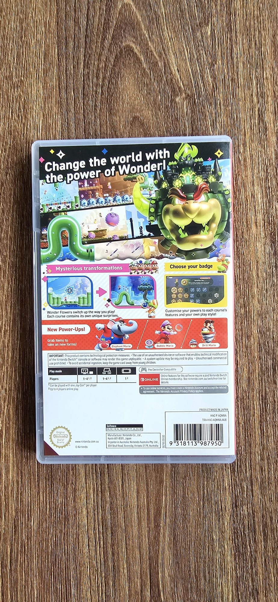 Super Mario BROS Wonder Switch RUS