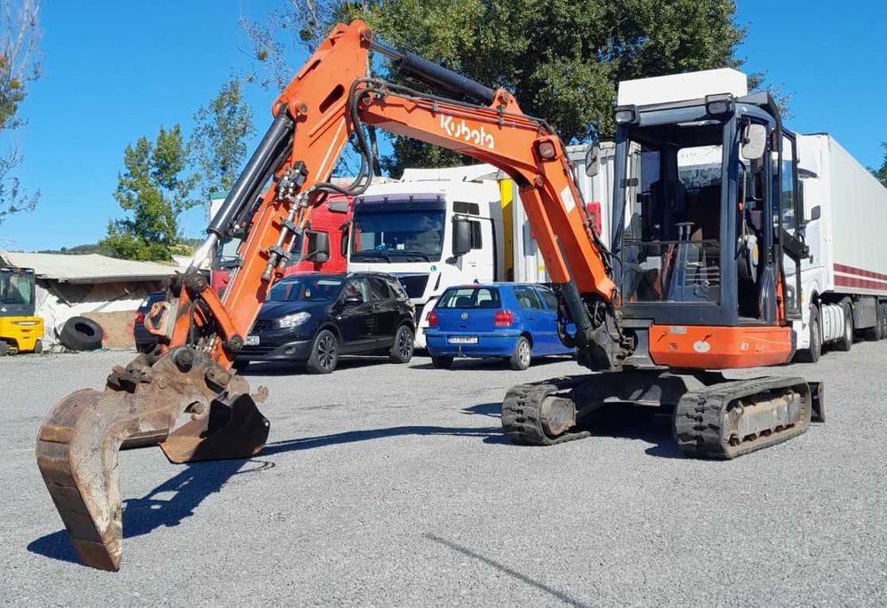 Miniexcavator Kubota KX101, 3.5 tone