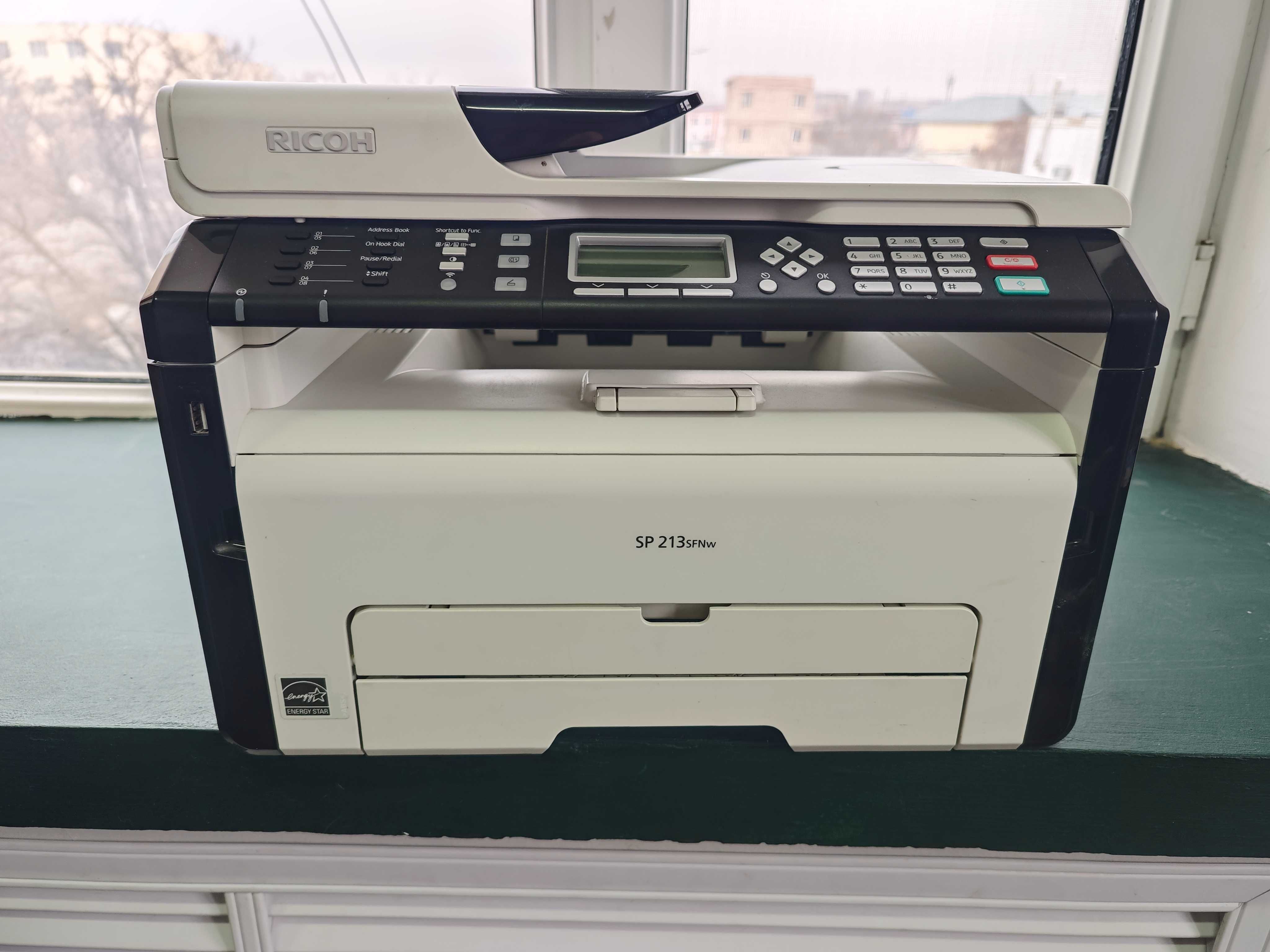 Продаётся МФУ RICOH SP 213SFNw