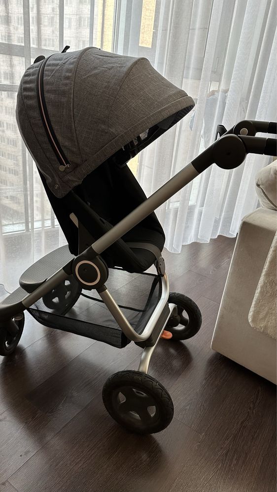 Коляска Stokke Scoot V3 Black Melange