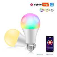 Tuya Смарт Zigbee LED Цветна Крушка 10W | RGBCW | E27 | SPARKLEIOT