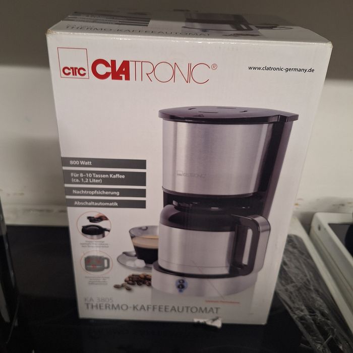 Кафе машина/кафеварка CLATRONIC KA3756 внос от Германия