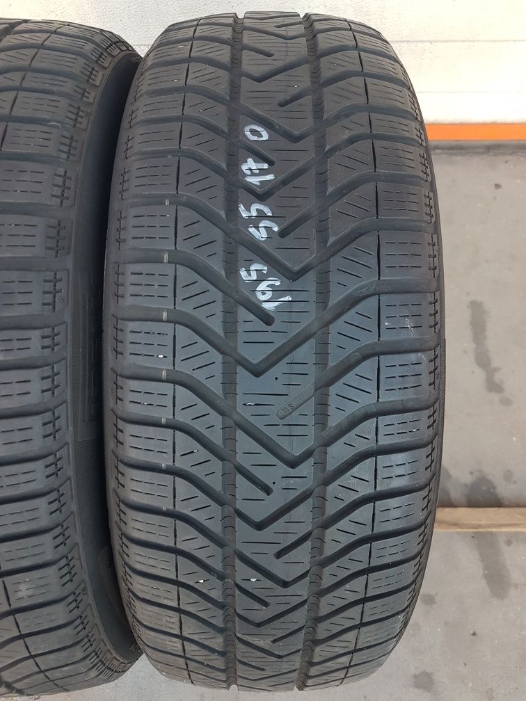 Зимни гуми 2 броя PIRELLI SnowControl 195 55 R17 дот4115