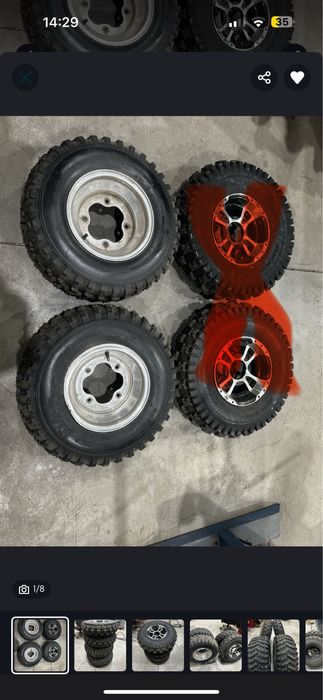 Roti cauciuc cuie quad winter zapada ITP r10