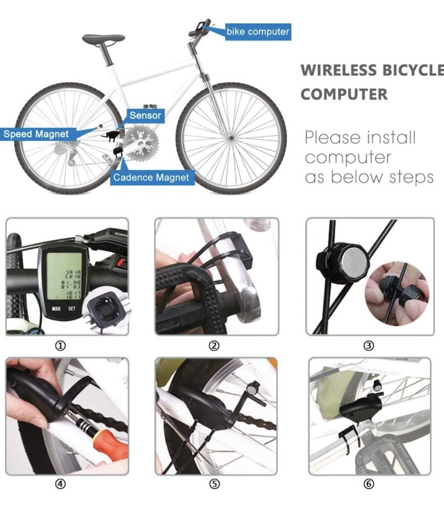Computer Bicicleta Wireless Kastewill
