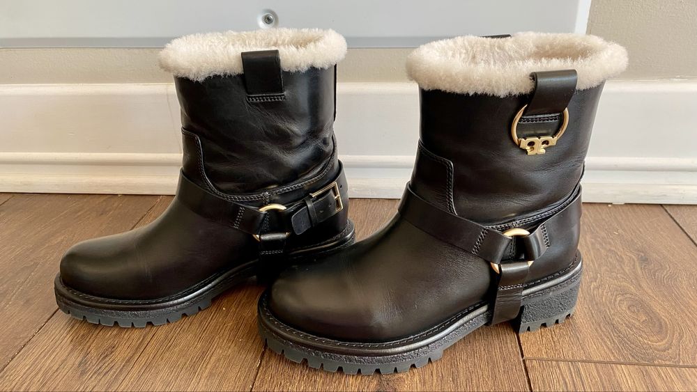 Tory Burch Дсмски Кожени Ботуши