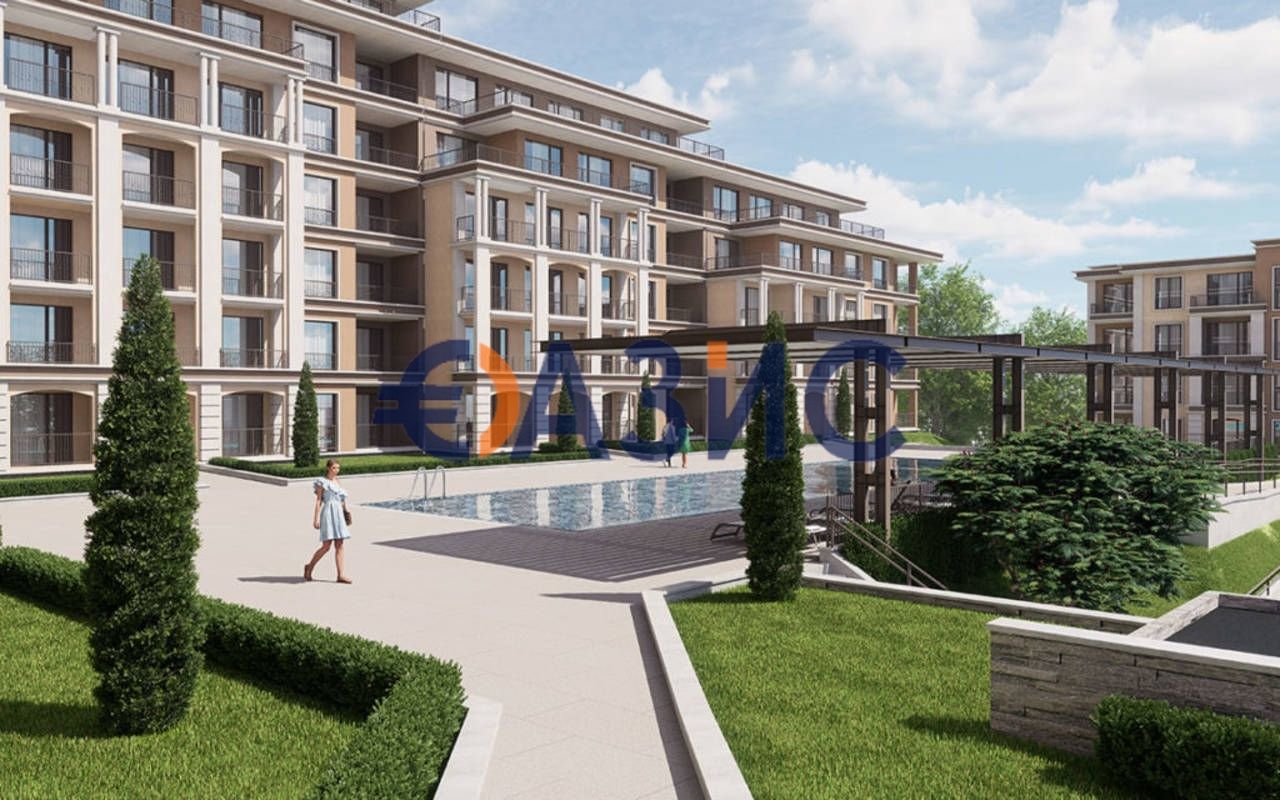 Студио в комплекс Green Fort Suites, 41,52 кв.м., Слънчев бряг,