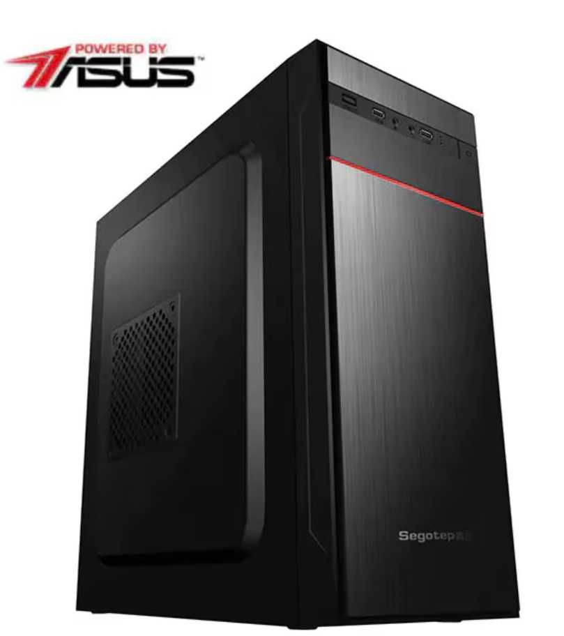 Calculator + Monitor AMD Ryzen 3 3200G pana la 4.0GHz, 8GB, SSD 240G