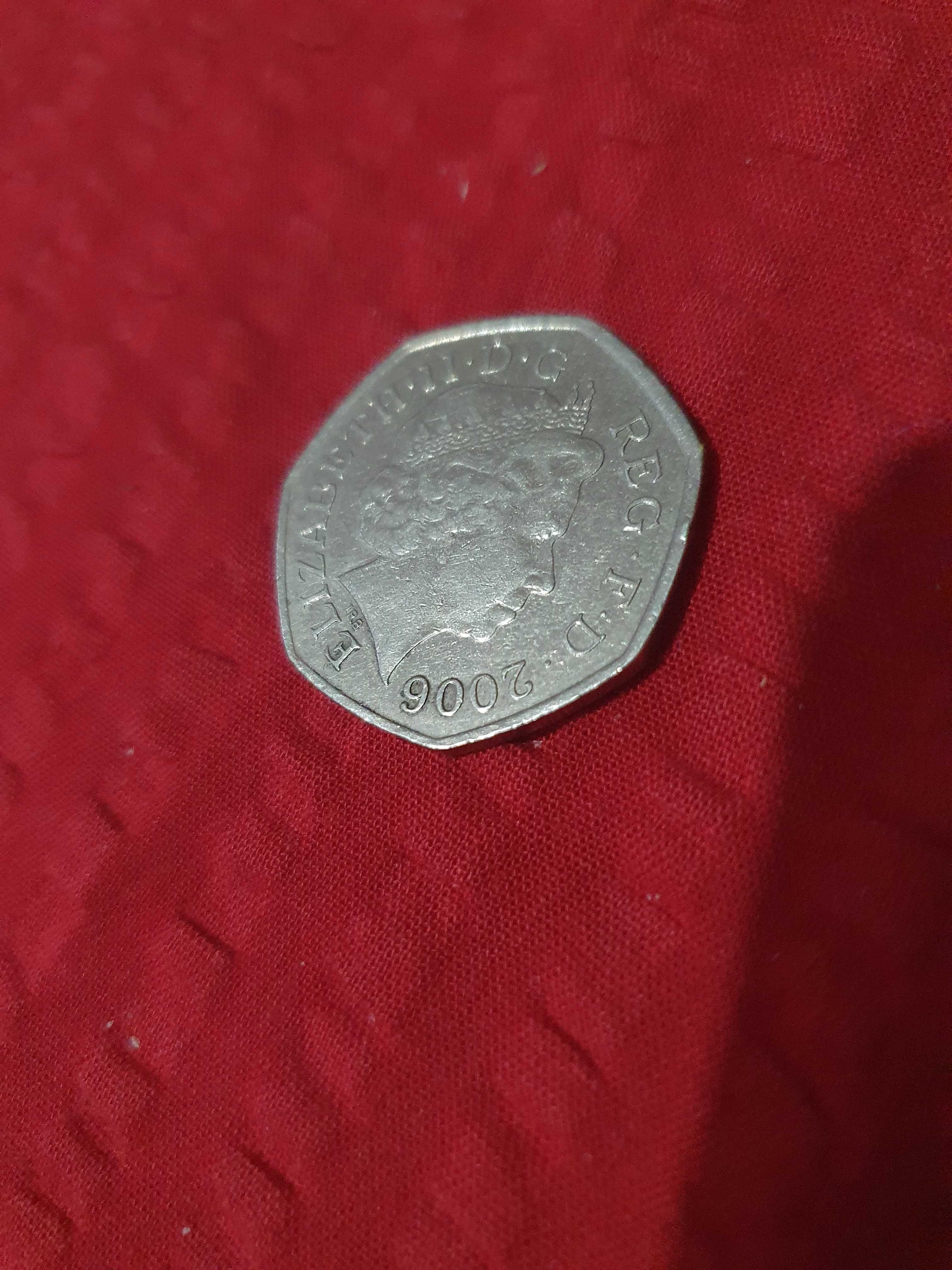 Moneda 50 pence de colectie