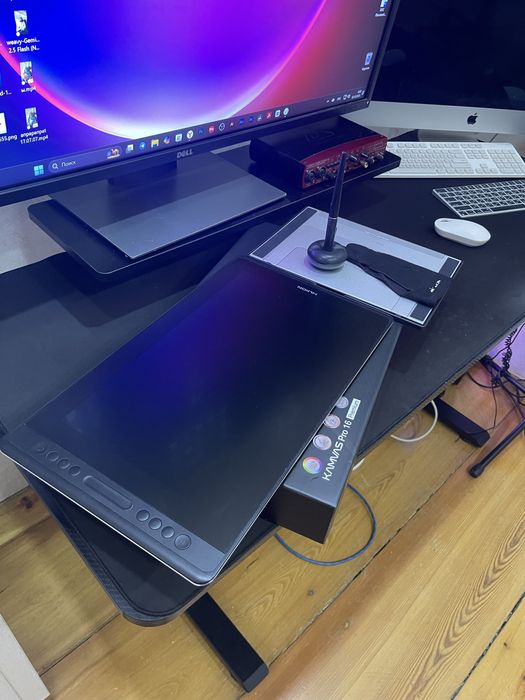 Huion Kamvas Pro 16 (с экраном) — полный комплект + гарантия!