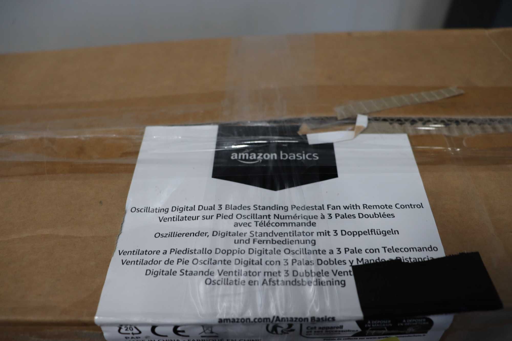 Вентилатор Amazon Basics с дефект