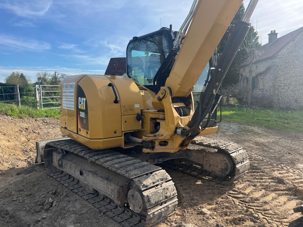 Cat 308E, excavator caterpillar senile 8 tone ,singur proprietar 2019