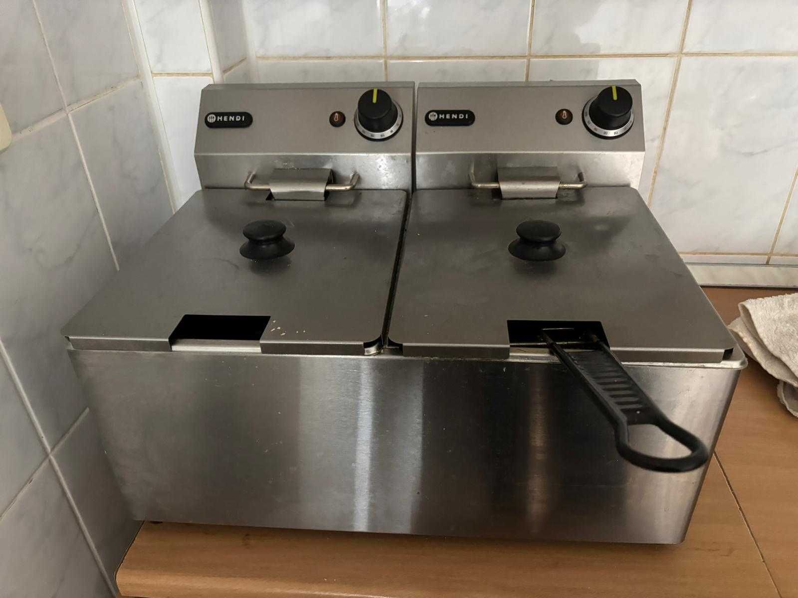 Friteuza Blue Line 2x8 litri, 230V, 2x3500W