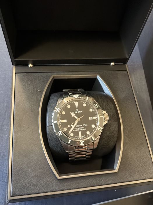 Ceas EDOX Skydiver 70s, automatic, stare excelenta