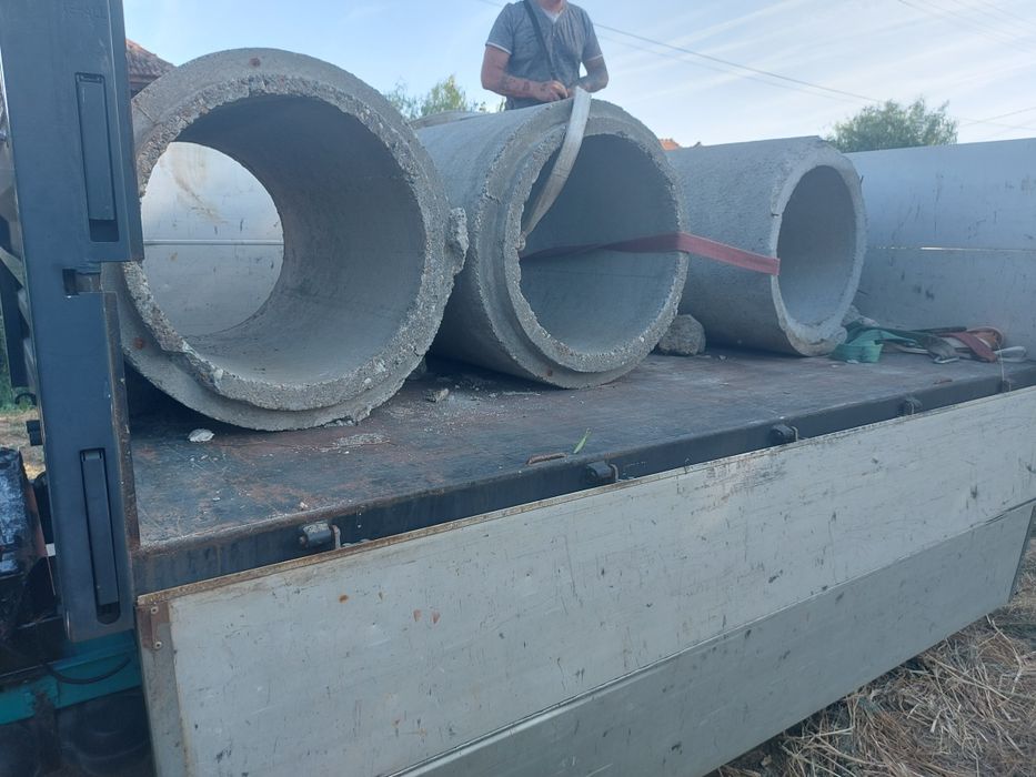 Transport marfa cu macara și basculabila