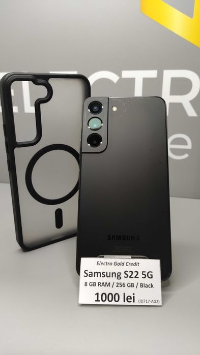 Samsung S22 5G 8GB RAM/256GB/Black ID717-AG2