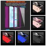 Husa Protectie 360 " fata plus spate si folie sticla Huawei P Smart Z