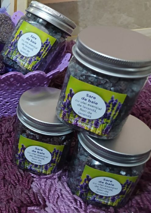 Sare de baie de Lavandă