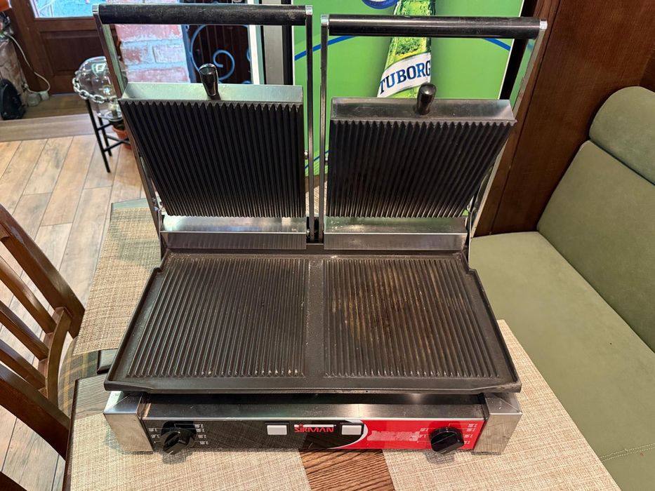 Grill panini 2 zone 3000 w