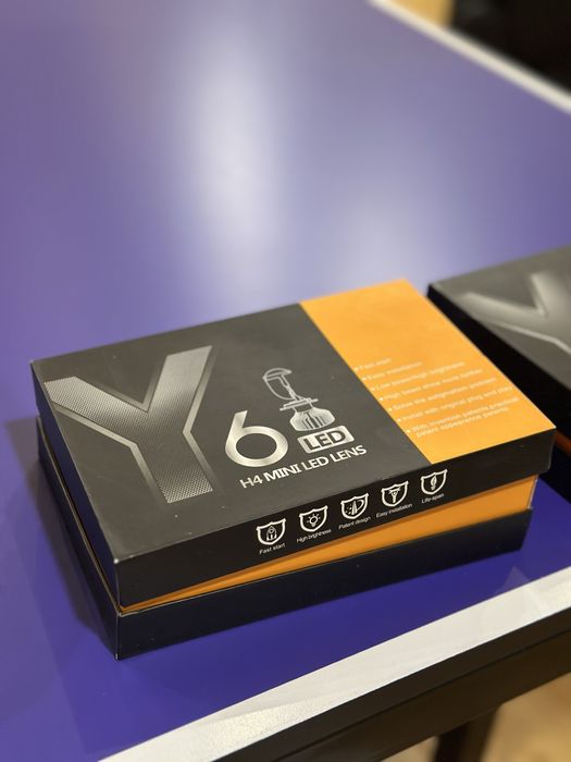 Y6 led lupa, леды с лупой