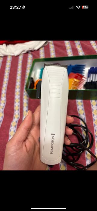 Masina de tuns am utilizat o doar o singura data