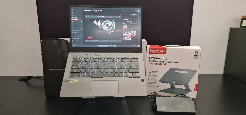 Laptop Gaming ASUS ROG Zephyrus G14 - Ryzen 9, RTX 2060, 120Hz + extra