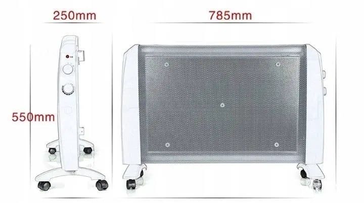 Лъчиста конвекторна печка MAXXMEE HY-200C 2000W