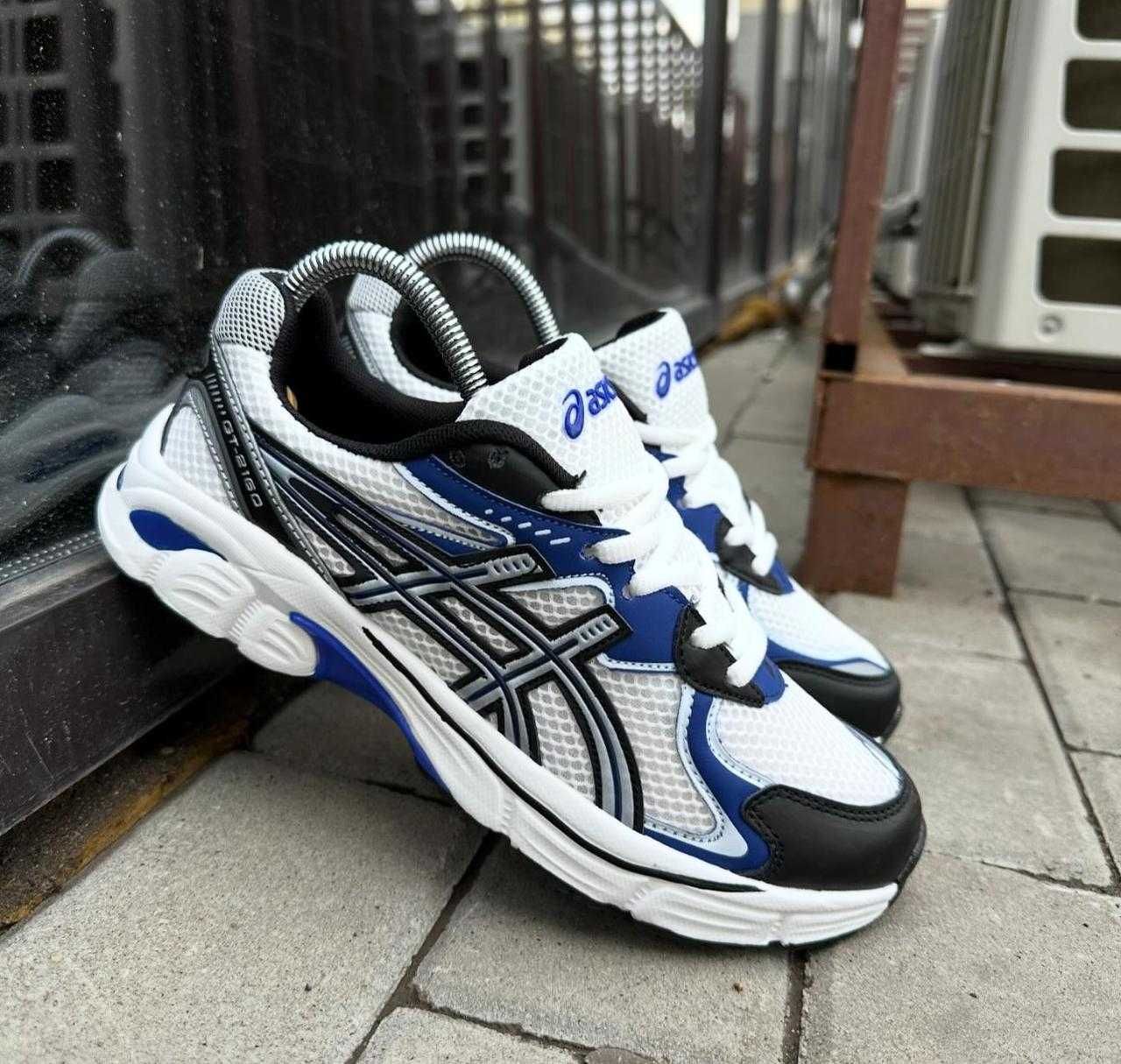 Мужские спортивные кроссовки Asics синие (1749)