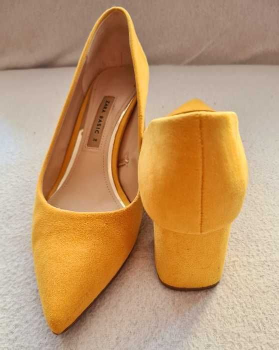 Pantofi ZARA galbeni