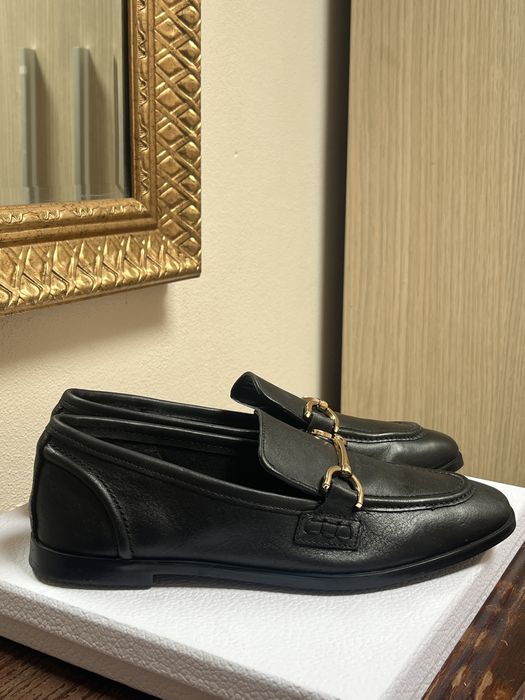 Mocasini (loafers), piele naturală, Zara