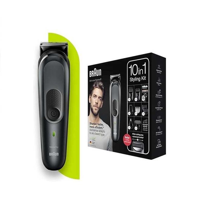 Машинка за подстригване Braun MGK7331 Тример за коса,брада и тяло 10в1