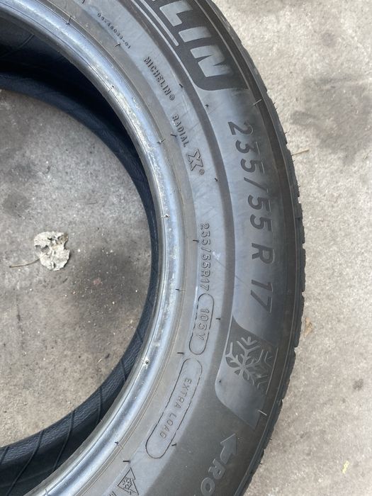 2 бр 235/55/17 Michelin Continental