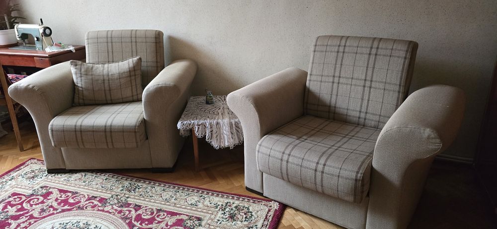 Canapea extensibila cu 2 fotolii