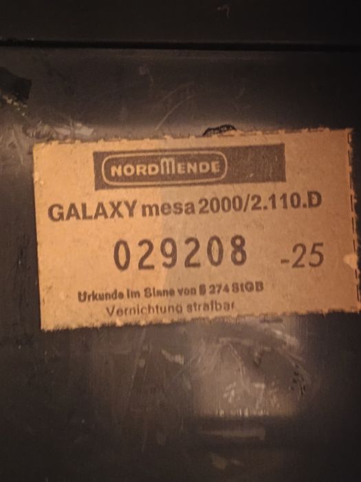 Nordmende galaxy mesa 2000