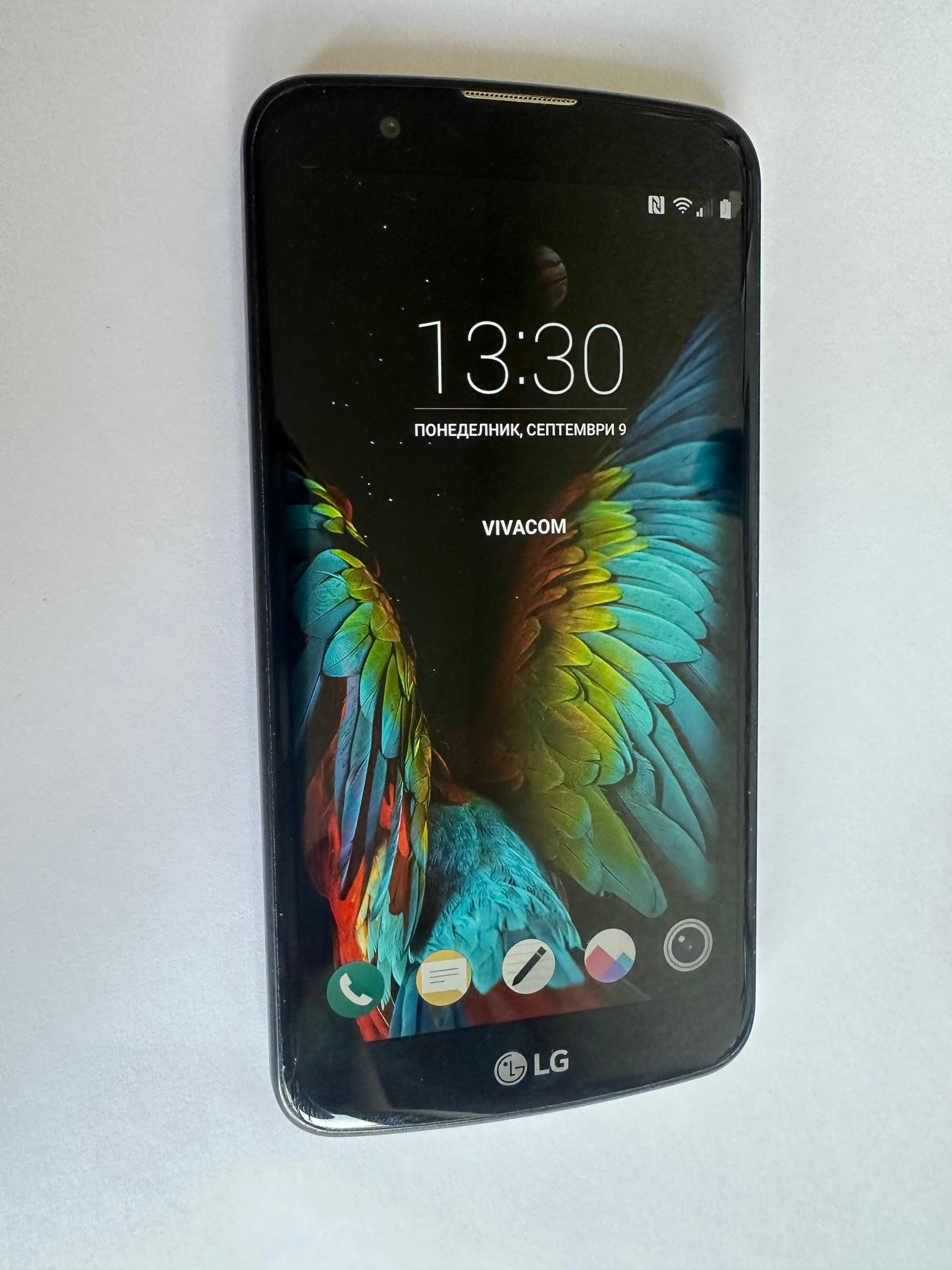 LG K10 модел k420n - 16GB - Черен - Фабрично Отключен