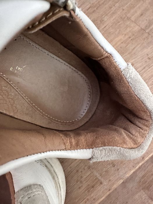 Маркови маратонки Clarks естествена кожа