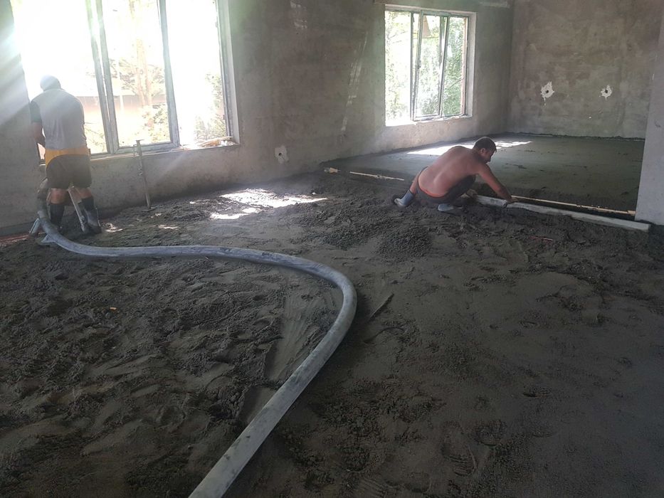 Șapă mecanizată elicopterizata 13lei mp/tencuială mecanizată