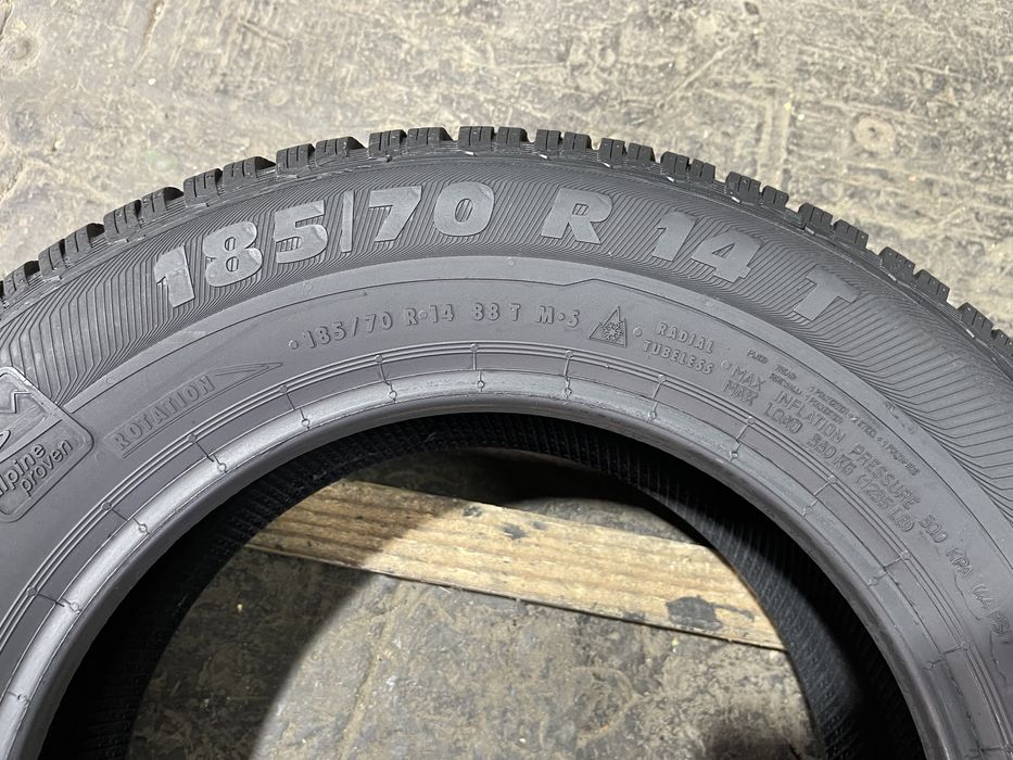 4 anvelope de iarna 185/70/14 Semperit ca noi