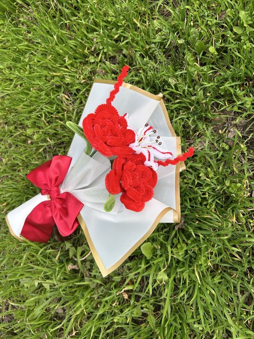 Flori buchet sarma plusata