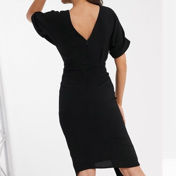 Rochie Asos midi neagra S