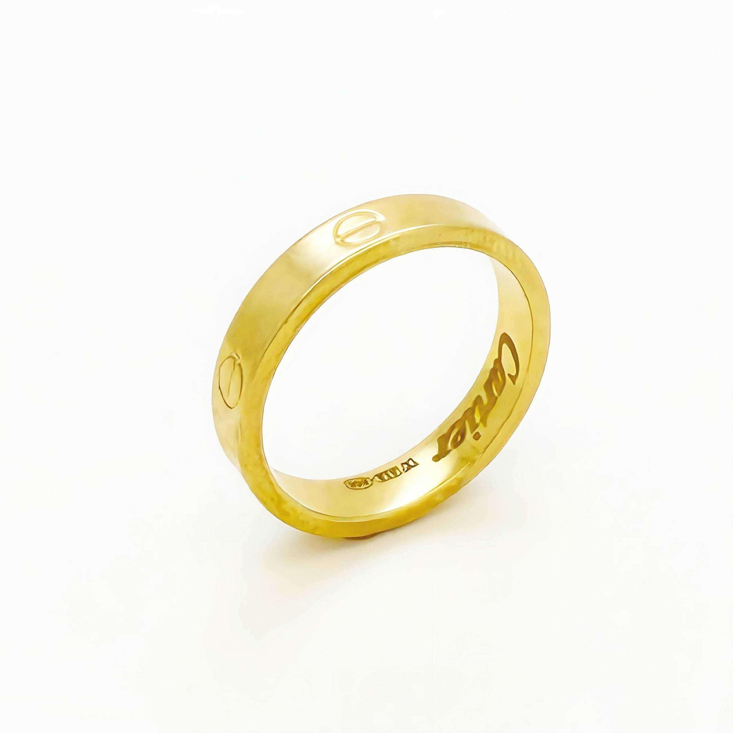 Обручальное кольцо в стиле Cartier