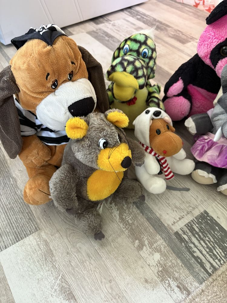 Комплект детски плюшени играчки